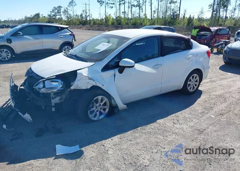 2016 Kia Rio Lx из США, поврежденный, VIN KNADM4A37G6542089